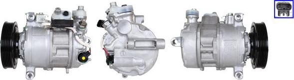 DRI 700511088 - Compressor, air conditioning autospares.lv