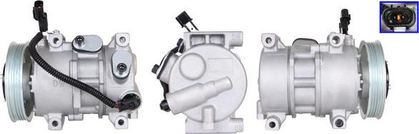 DRI 700511030 - Compressor, air conditioning autospares.lv