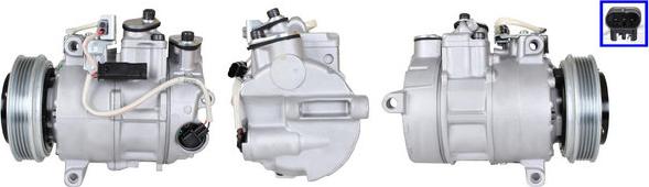 DRI 700511028 - Compressor, air conditioning autospares.lv