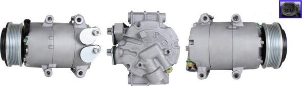 DRI 700511076 - Compressor, air conditioning autospares.lv