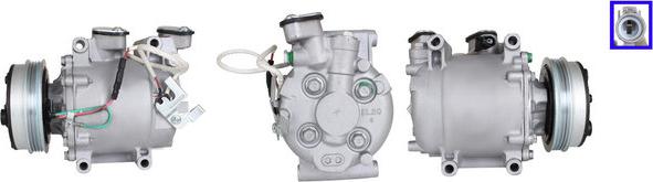 DRI 700511117 - Compressor, air conditioning autospares.lv