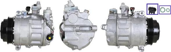 DRI 700511340 - Compressor, air conditioning autospares.lv