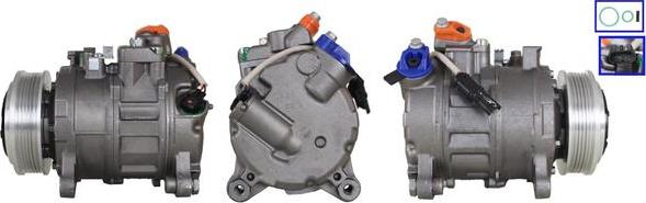 DRI 700511347 - Compressor, air conditioning autospares.lv