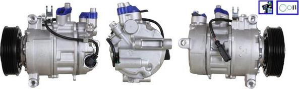 DRI 700511314 - Compressor, air conditioning autospares.lv