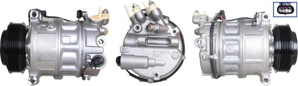 DRI 700511316 - Compressor, air conditioning autospares.lv