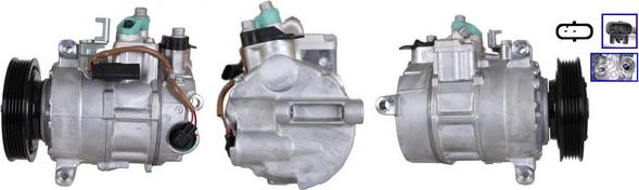 DRI 700511313 - Compressor, air conditioning autospares.lv