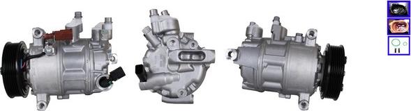 DRI 700511249 - Compressor, air conditioning autospares.lv