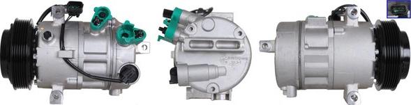 DRI 700511258 - Compressor, air conditioning autospares.lv