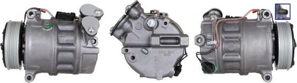 DRI 700511253 - Compressor, air conditioning autospares.lv