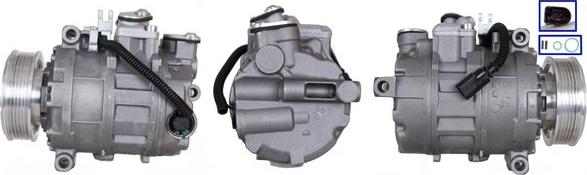 DRI 700511262 - Compressor, air conditioning autospares.lv