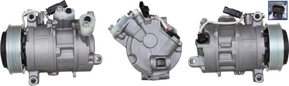 DRI 700511239 - Compressor, air conditioning autospares.lv