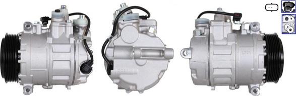 DRI 700511222 - Compressor, air conditioning autospares.lv