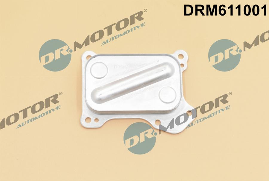 Dr.Motor Automotive DRM611001 - Oil Cooler, engine oil autospares.lv