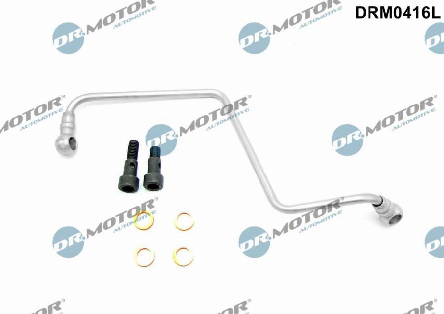 Dr.Motor Automotive DRM0416L - Oil Pipe, charger autospares.lv