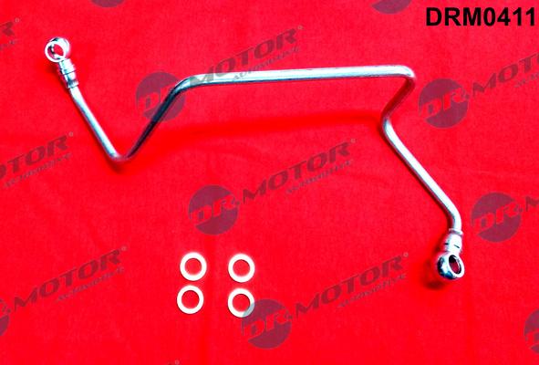 Dr.Motor Automotive DRM0411 - Oil Pipe, charger autospares.lv