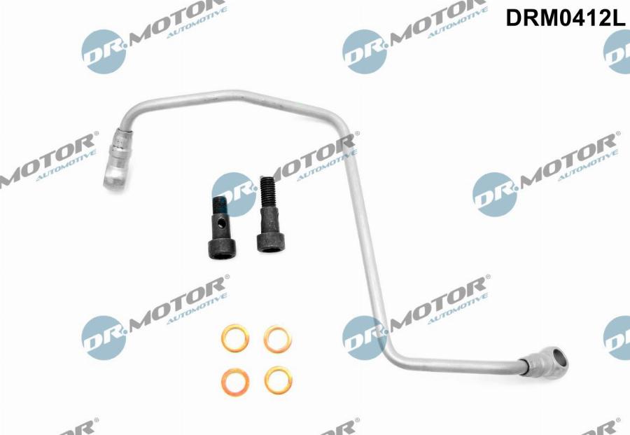 Dr.Motor Automotive DRM0412L - Oil Pipe, charger autospares.lv