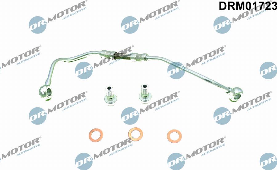 Dr.Motor Automotive DRM01723 - Oil Pipe, charger autospares.lv