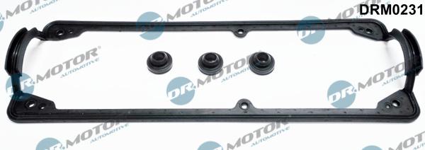 Dr.Motor Automotive DRM0231 - Gasket Set, cylinder head cover autospares.lv