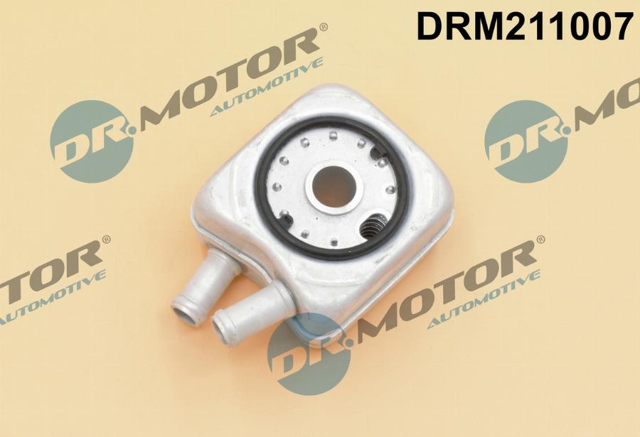 Dr.Motor Automotive DRM211007 - Oil Cooler, engine oil autospares.lv