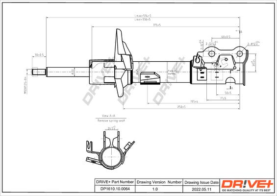 Dr!ve+ DP1610.10.0064 - Shock Absorber autospares.lv