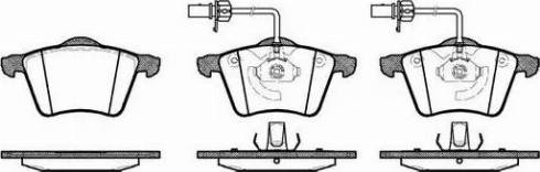 Dr!ve+ DP1010.10.0914 - Brake Pad Set, disc brake autospares.lv