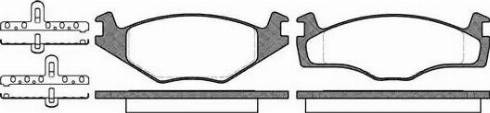 Dr!ve+ DP1010.10.0937 - Brake Pad Set, disc brake autospares.lv