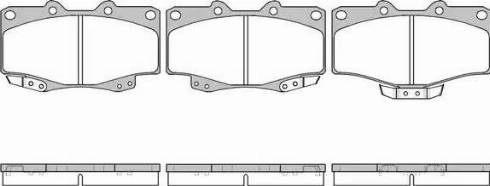 Dr!ve+ DP1010.10.0975 - Brake Pad Set, disc brake autospares.lv