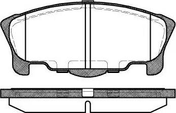 Dr!ve+ DP1010.10.0457 - Brake Pad Set, disc brake autospares.lv