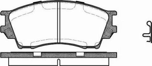 Dr!ve+ DP1010.10.0465 - Brake Pad Set, disc brake autospares.lv