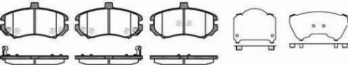 Dr!ve+ DP1010.10.0401 - Brake Pad Set, disc brake autospares.lv