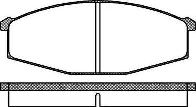 Dr!ve+ DP1010.10.0536 - Brake Pad Set, disc brake autospares.lv