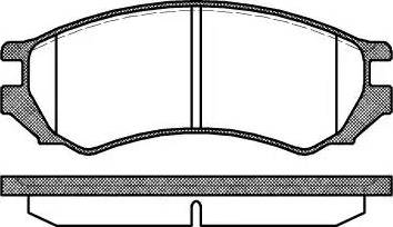 Dr!ve+ DP1010.10.0483 - Brake Pad Set, disc brake autospares.lv