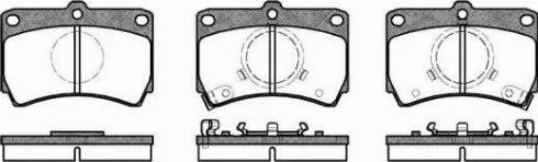 Dr!ve+ DP1010.10.0593 - Brake Pad Set, disc brake autospares.lv