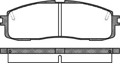 Dr!ve+ DP1010.10.0546 - Brake Pad Set, disc brake autospares.lv