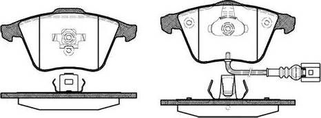 Dr!ve+ DP1010.10.0541 - Brake Pad Set, disc brake autospares.lv