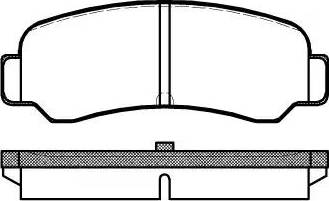 Dr!ve+ DP1010.10.0566 - Brake Pad Set, disc brake autospares.lv