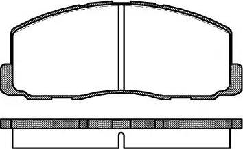 Dr!ve+ DP1010.10.0562 - Brake Pad Set, disc brake autospares.lv