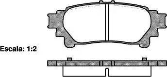 Dr!ve+ DP1010.10.0519 - Brake Pad Set, disc brake autospares.lv