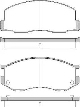 Dr!ve+ DP1010.10.0577 - Brake Pad Set, disc brake autospares.lv