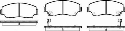 Dr!ve+ DP1010.10.0660 - Brake Pad Set, disc brake autospares.lv