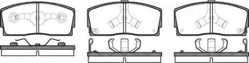 Dr!ve+ DP1010.10.0681 - Brake Pad Set, disc brake autospares.lv