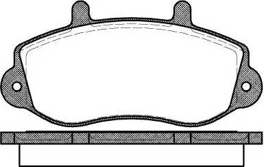 Dr!ve+ DP1010.10.0688 - Brake Pad Set, disc brake autospares.lv