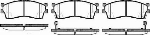 Dr!ve+ DP1010.10.0194 - Brake Pad Set, disc brake autospares.lv