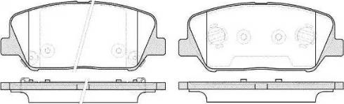 Dr!ve+ DP1010.10.0193 - Brake Pad Set, disc brake autospares.lv