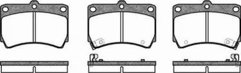 Dr!ve+ DP1010.10.0115 - Brake Pad Set, disc brake autospares.lv