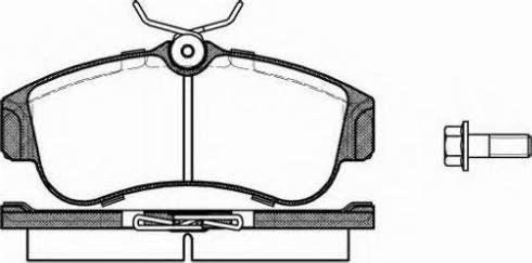 Dr!ve+ DP1010.10.0113 - Brake Pad Set, disc brake autospares.lv