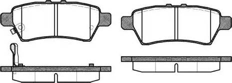 Dr!ve+ DP1010.10.0183 - Brake Pad Set, disc brake autospares.lv