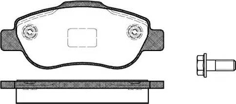 Equal Quality PF1015 - Brake Pad Set, disc brake autospares.lv