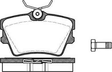 Dr!ve+ DP1010.10.0807 - Brake Pad Set, disc brake autospares.lv