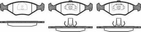 Dr!ve+ DP1010.10.0885 - Brake Pad Set, disc brake autospares.lv